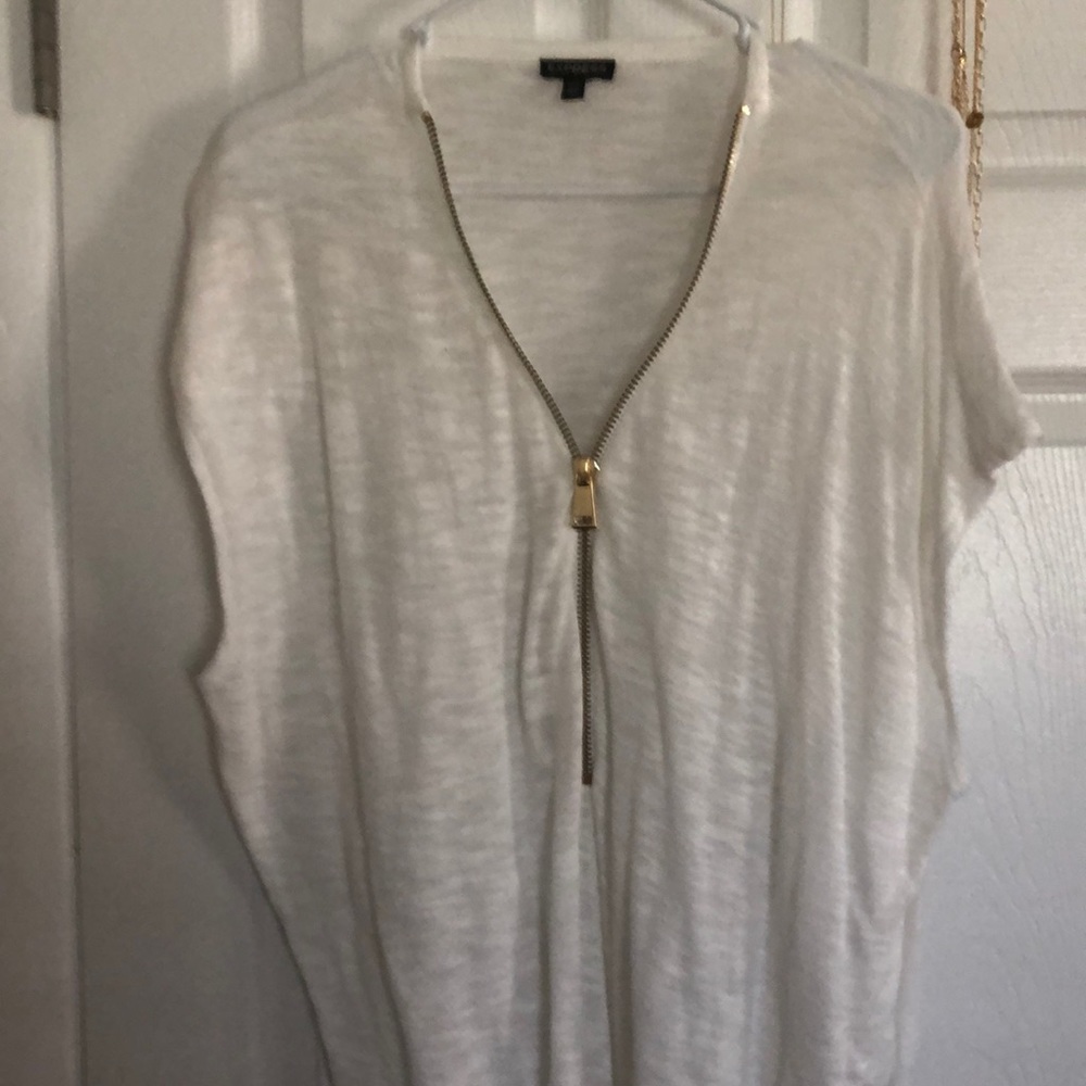 Express sleeveless sweater